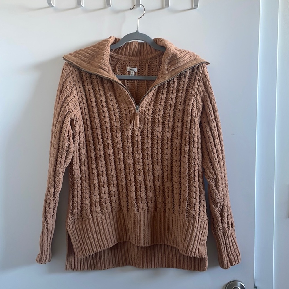 Aerie Quarter Zip Sweater - Size XXS - NWT, never worn